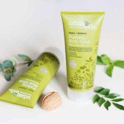 Urban Veda Purifying Body Scrub - Neem + Botanics 200ml 5