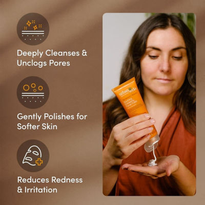 Urban Veda Soothing Exfoliating Facial Polish - Sandalwood + Botanics 125ml 4