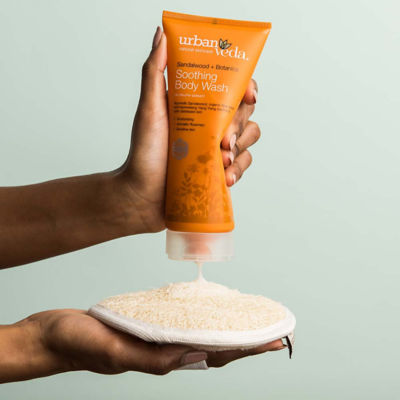 Urban Veda Soothing Body Wash - Sandalwood + Botanics 200ml 3