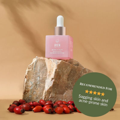 IREN Shizen  BLOOM OF YOUTH Restoring Rosehip Facial Oil 2