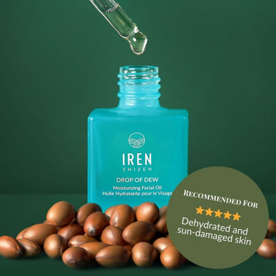 IREN Shizen  DROP OF DEW Moisturizing Argan Facial Oil 2