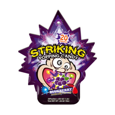 Striking [BUNDLE] Striking Popping Candy 30g + Orange Lollipop 5