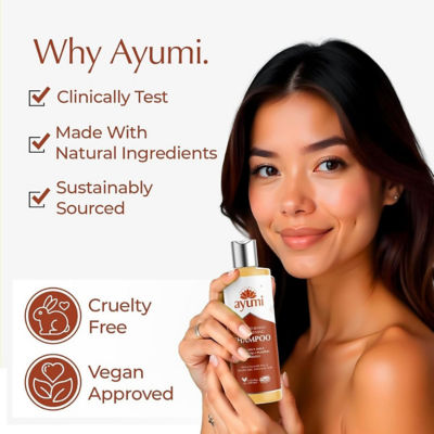 Ayumi Strengthening & Thickening Shampoo 250ml 8