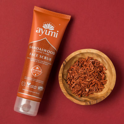 Ayumi Sandalwood & Ylang Ylang Face Scrub 125ml 3