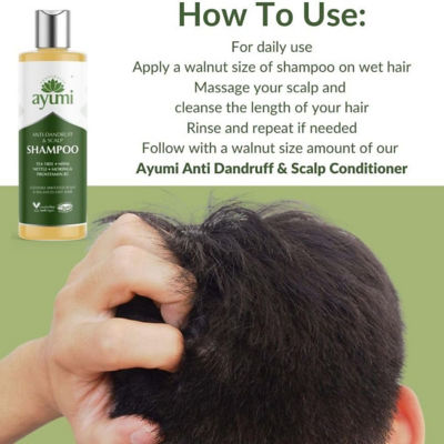 Ayumi Anti-dandruff & Scalp Shampoo 250ml 5