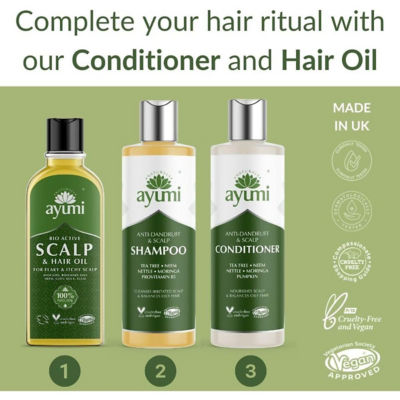 Ayumi Anti-dandruff & Scalp Shampoo 250ml 6