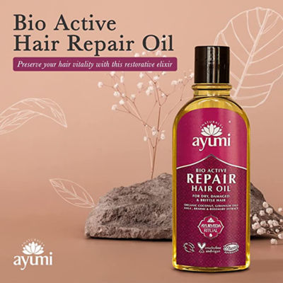 Ayumi Bio Active Repair Hair Oil 150ml 4