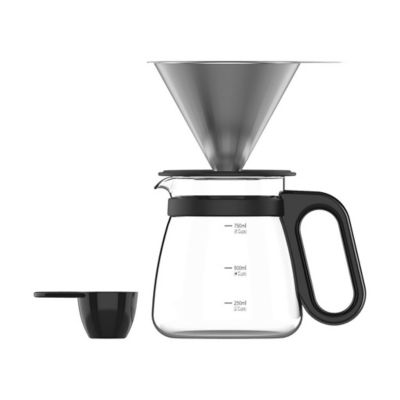 Odette Coffee Dripper Set Stainless Steel 6