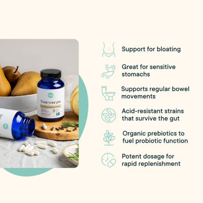 Ora Organic High Potency Probiotic with Prebiotic Capsules (Trust Your Gut) 60 Capsules 5