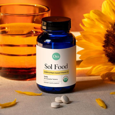 Ora Organic Plant-based Vitamin D3 (Sol Food) 30 Tablets 5