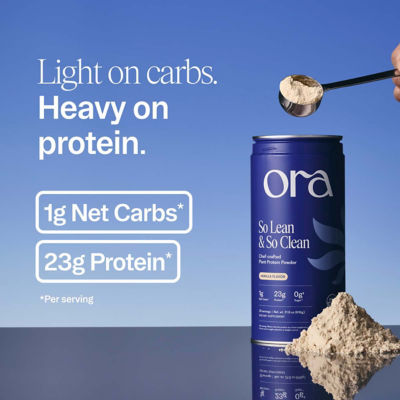Ora Organic Organic Chef-crafted Plant Protein Powder (So Lean & So Clean) - Vanilla 618g 5
