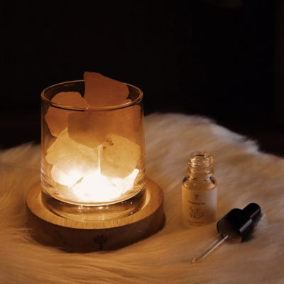 Pristine Himalayan Salt Crystal Stone Lamp 6