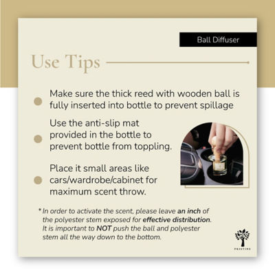 Pristine Ball Diffuser Japanese Ryokan - 50ml 7