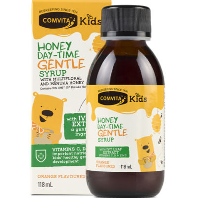 COMVITA Kids Day-Time Gentle Syrup - Orange Flavour 118ml 1