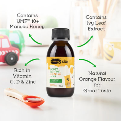 COMVITA Kids Day-Time Gentle Syrup - Orange Flavour 118ml 3