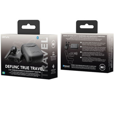 Defunc TRUE TRAVEL True Wireless Earbuds + Bluetooth Transmitter 3