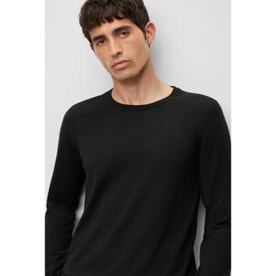 BOSS Slim-fit sweater in virgin wool 3