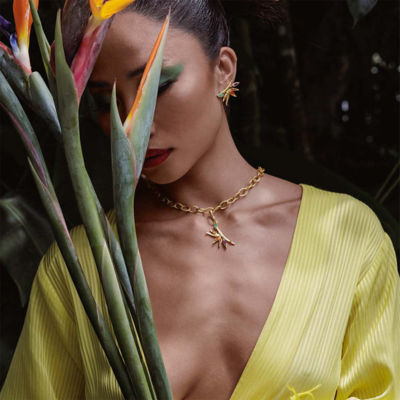 BOHÈME by Véro Bird of paradise Earrings 3