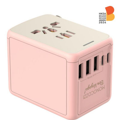 BON VOYAGE | Travel Adaptor with 35W with 3 x USB and 2 x USB-C PD Connector