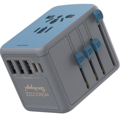 Monocozzi BON VOYAGE | Travel Adaptor with 35W with 3 x USB and 2 x USB-C PD Connector 4