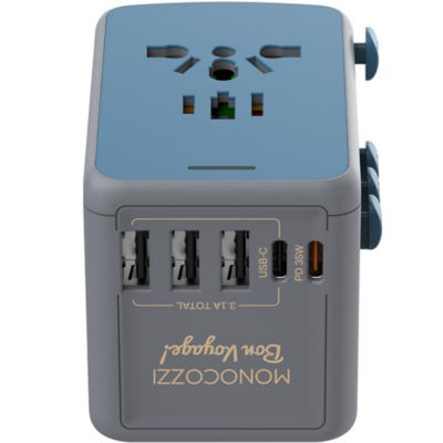 Monocozzi BON VOYAGE | Travel Adaptor with 35W with 3 x USB and 2 x USB-C PD Connector 5