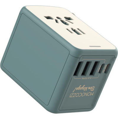 Monocozzi BON VOYAGE | Travel Adaptor with 35W with 3 x USB and 2 x USB-C PD Connector 4