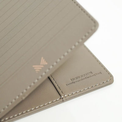 Monocozzi LUCID Refined | Biodegradable Leather Slim Passport Holder (with RFID) 3