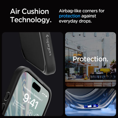 SPIGEN iPhone 15 Pro Case 6.1" Ultra Hybrid 4