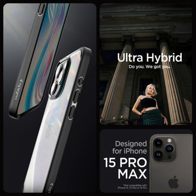 SPIGEN iPhone 15 Pro Case 6.1" Ultra Hybrid 6