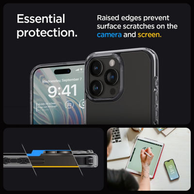 SPIGEN iPhone 15 Pro Case 6.1" Ultra Hybrid 4