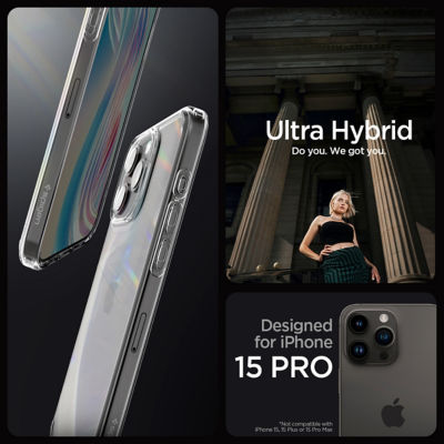 SPIGEN iPhone 15 Pro Case 6.1" Ultra Hybrid 8