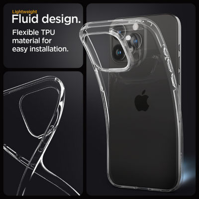 SPIGEN iPhone 15 Pro Case 6.1" Liquid Crystal / Crystal Flex 6