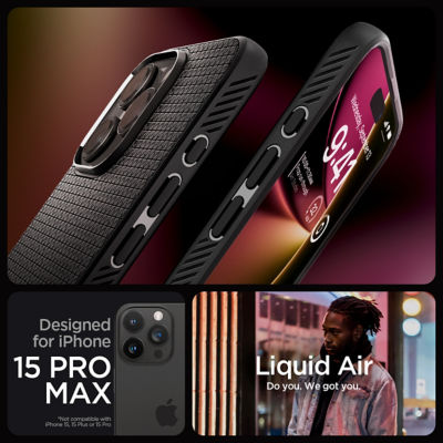 SPIGEN iPhone 15 Pro Max Case Liquid Air 8
