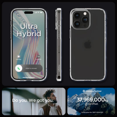 SPIGEN iPhone 15 Pro Max Case 6.7" Ultra Hybrid MagFit Frosted 8