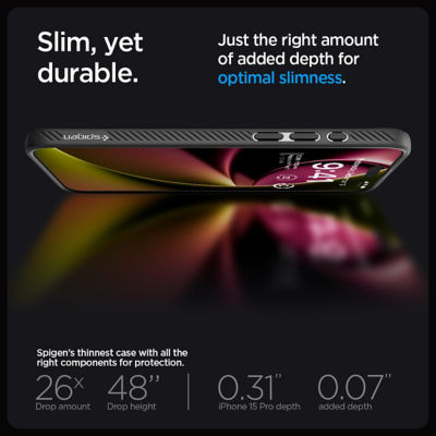SPIGEN iPhone 15 Pro Case Liquid Air 4