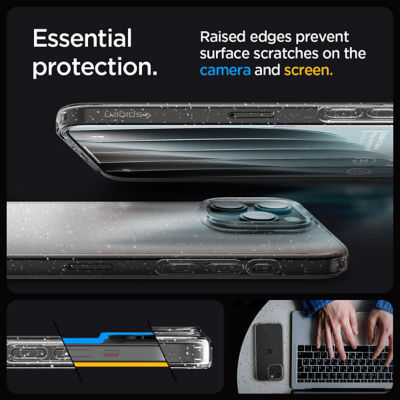 SPIGEN iPhone 15 Pro Case 6.1" Liquid Crystal Glitter 3