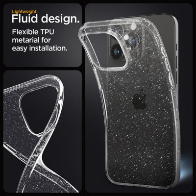 SPIGEN iPhone 15 Pro Case 6.1" Liquid Crystal Glitter 6