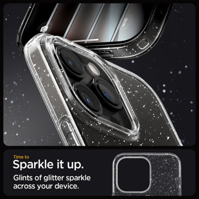 SPIGEN iPhone 15 Pro Case 6.1" Liquid Crystal Glitter 7