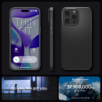 SPIGEN iPhone 15 Pro Max Case 6.7" Thin Fit 3