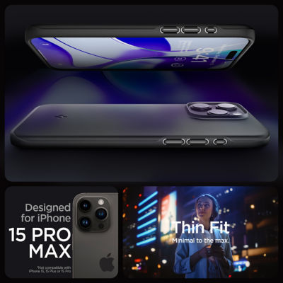 SPIGEN iPhone 15 Pro Max Case 6.7" Thin Fit 8