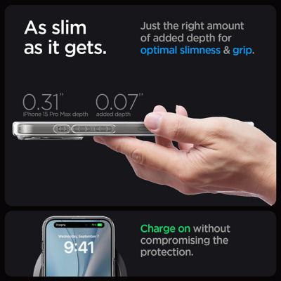 SPIGEN iPhone 15 Pro Max Case 6.7" Ultra Hybrid MagFit 4