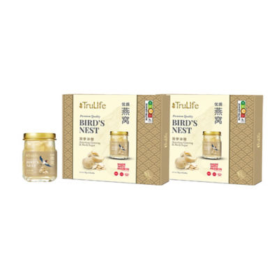 TRULIFE (BUNDLE OF 2) TRULIFE Premium Bird's Nest with American Ginseng & Rock Sugar 6 x 70g 1