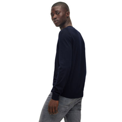 BOSS Virgin-wool sweater in a slim fit 5