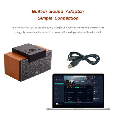 Edifier M260 Multi-Function Bluetooth Speaker 8