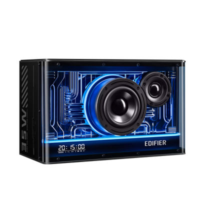 Edifier Qd35 Black Tabletop Bluetooth Rgb Speaker With 35W Gan Charging 3