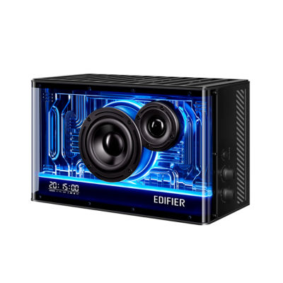 Edifier Qd35 Black Tabletop Bluetooth Rgb Speaker With 35W Gan Charging 4