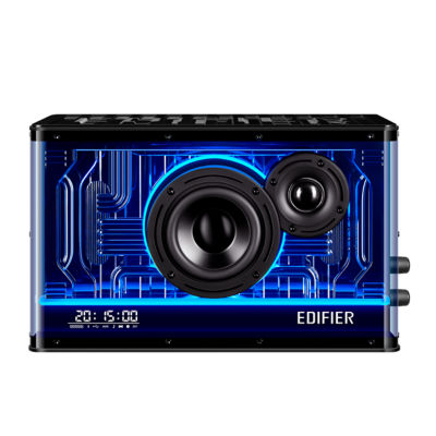 Edifier Qd35 Black Tabletop Bluetooth Rgb Speaker With 35W Gan Charging 5
