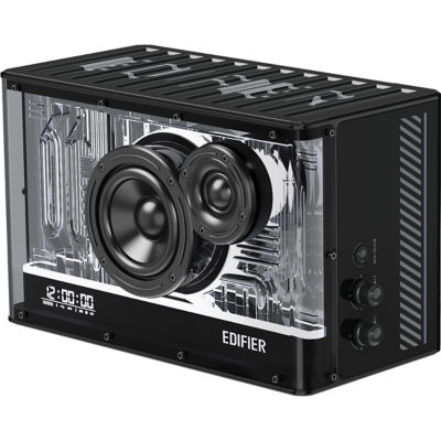 Edifier Qd35 Black Tabletop Bluetooth Rgb Speaker With 35W Gan Charging 6