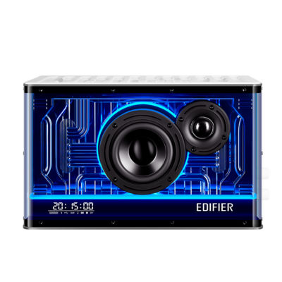 Edifier Qd35 White Tabletop Bluetooth Rgb Speaker With 35W Gan Charging 5