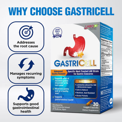 LABO NUTRITION [Bundle of 2] LABO Nutrition Gastricell 30s 6